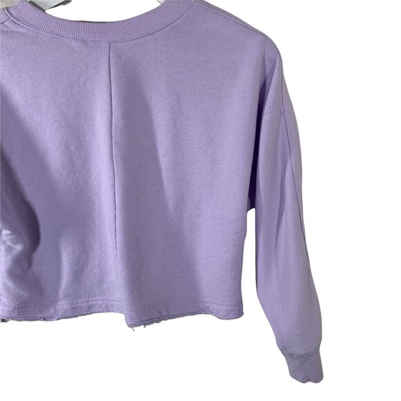 Justice Sweatshirt Girls 10 Kids Top Active Activewear Logo Graphic Fall Casual - Picture 10 of 10